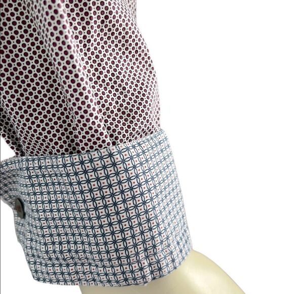 Men’s Long Sleeved Ted Baker Dress Shirt Medium - Picture 9 of 12